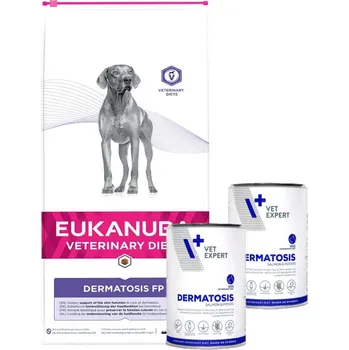 EUKANUBA Dermatosis FP 12 kg + 4T Dermatosis 400 g