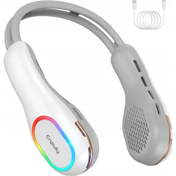 Domácí ventilátor Mini ventilátor na krk ENPULY, bílý