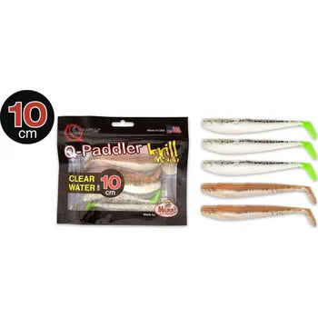 Quantum Q-Paddler Power Pack Clear Water Mix Krill 5ks 10cm Salt & Pepper + Sand Goby