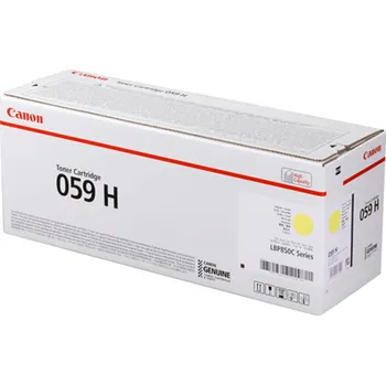 Canon Cartridge 059H / CRG-059HY, Yellow - Original