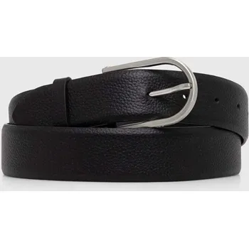 Opasek Kožený pásek Guess pánský, černá barva, BM7736 LEA35 BM7736.LEA35 99X, vel. M