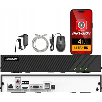 IP kamera IP rekordér Hikvision DS-7608NI-Q1(E) 8 kanálů až do 8MPx 4K HikConnect