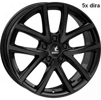 Alu kolo Alu kola ITWHEELS mira gloss black 7,5x18" 5x108 ET45 70,1