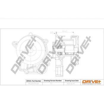 Chladič motoru Vodní čerpadlo, chlazení motoru DRIVE+ DP2310.10.139