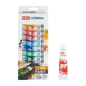 Olejová barva EASY Olejové barvy 12 ml, 12 barev