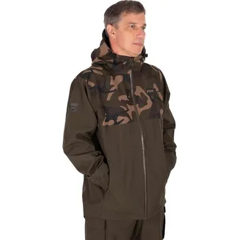 Pánská softshellová bunda Bunda Fox RS25K Jacket Khaki/Camo - XXL + doprava zdarma
