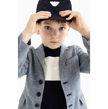 Kšiltovka Kšiltovka Emporio Armani tmavomodrá barva, s aplikací, EB000332 AF13370 EB000332.AF13370 59X, vel. 53