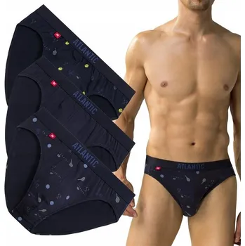 Slipy Atlantic Slipy modré barvy, velikost XL