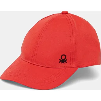 Kšiltovka Kšiltovka United Colors of Benetton 6YCTCA01Y.G.Seasonal červená 33X, vel. 56