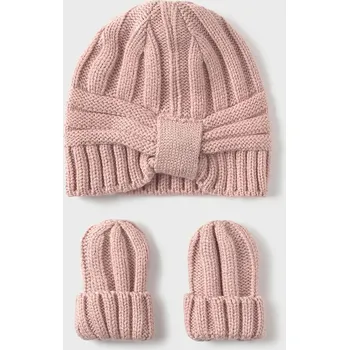 Kojenecká čepice Kojenecká sada Mayoral Newborn 9930.2M.Newborn.9BYA růžová 34X, vel. 80