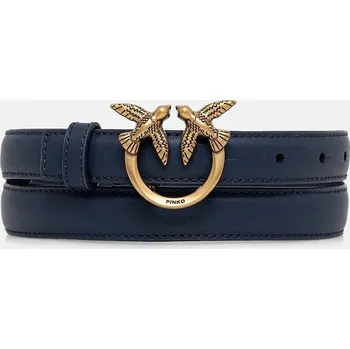 Opasek Kožený pásek Pinko 100143.A0F1 modrá 95X, vel. M