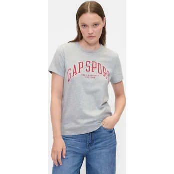Dámské tričko GAP Tričko s logem - Dámské GAP šedá | světle modrá 3463717
