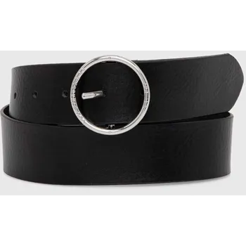 Opasek Kožený pásek Levi's dámský, černá barva, D7306-0004 D7306.0004 99X, vel. 90