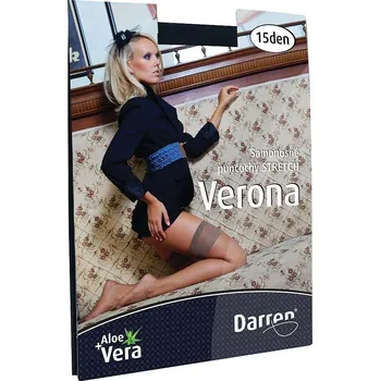 Dámské punčochy punčochové kalhoty Verona 2 páry černé samonosné stretch vel.27