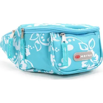 Ledvinka Ledvinka METRO 7393 Flower - Tyrkysová