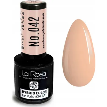 Lak na nehty Hybridní lak barevný lak La Rosa Rose Quartz 9 ml