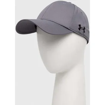 Kšiltovka Kšiltovka Under Armour Team Blitzing šedá barva, hladká, 1376702 90X, vel. XL/XXL