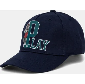 Kšiltovka Dětská bavlněná kšiltovka United Colors of Benetton 6G0QGA017.P.Seasonal námořnická modř 59X, vel. 51