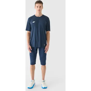 Pánské kraťasy Dlouhé tréninkové kalhoty 4F XL modré