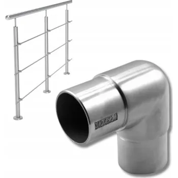 Zábradlí SPOJKA PRO TRUBKY Ø42,4x2,0MM AISI 304 Nerezové Zábradlí Montážní Prvky
