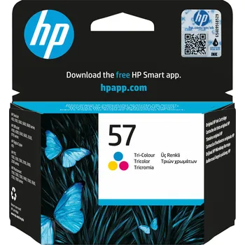 HP Inc. HP 57 Tri-color Ink Cart, 17 ml, C6657AE (500 pages) C6657AE#UUQ