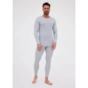 Pánské termo spodky Pánské spodky Cornette Authentic M-3XL melanžově šedá L