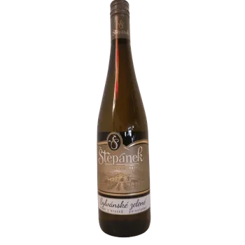 Víno Vinařství Štěpánek, Sylvánské zelené, výběr z hroznů, 2023, polosladké, 0,75l