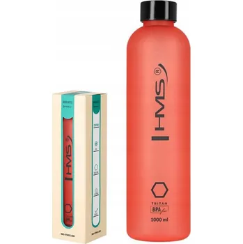 Červená Tritanová Láhev na Pití 1 L Bez BPA HMS NCD61