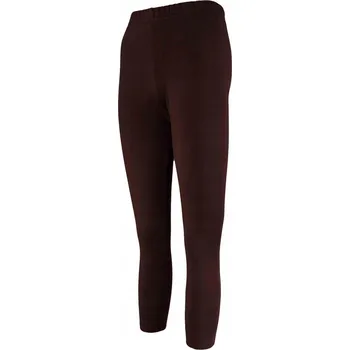 Dívčí zateplené legíny hladké hnědé Tup Tup, vel.