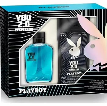 Sprchový gel Playboy You 2.0 Loading EDT 60 ml + sprchový gel 250 ml