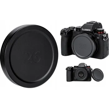 Víčko Krytka Víčko Záslepka Objektivu Panasonic Lumix S 26mm f/8 S-R26