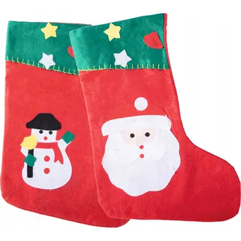 Vánoce VÁNOČNÍ PUNČOCHA MIKULÁŠE POD STROMEČEK NA DÁREK VELKÁ