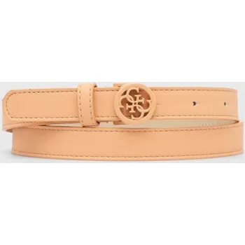 Opasek Pásek Guess IWONA dámský, oranžová barva, BW9107 P4220 BW9107.P4220 24X, vel. S