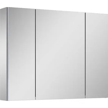 Šatní skříň ZÁVĚSNÁ SKŘÍŇKA S SE ZRCADLEM BASIC 80 3D