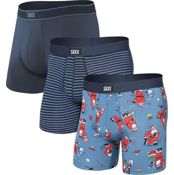 Pánské spodní prádlo Boxerky Saxx Daytripper Boxer Brief Fly 3Pk Velikost: L / Barva: světle modrá