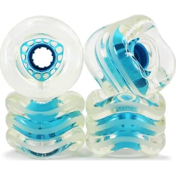 Kolečko na skateboard Shark Wheels - DNA 72mm 78a Clear/Blue Core - kolečka (sada 4ks)