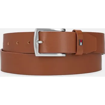 Opasek Kožený pásek Tommy Hilfiger pánský, hnědá barva, AM0AM13536 88X, vel. 90