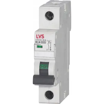 vypínač JIŠTIČ NADPROUDOVÝ 1P B 1A 6KA LVS LVS-101-B1