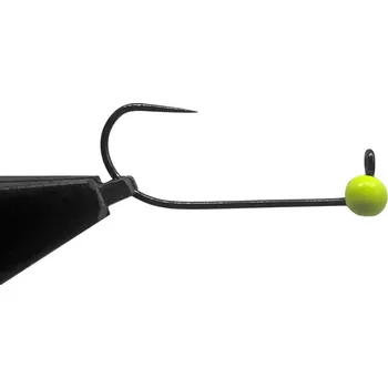 Umělá nástraha Jigovky.cz JigovkyCZ Jigové Hlavičky HD Barbless Fluo #4 5ks Hmotnost: 1,3g, Velikost háčku: #4