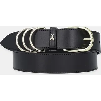 Opasek Kožený pásek Patrizia Pepe 8W0069.L048 černá 99X, vel. XS