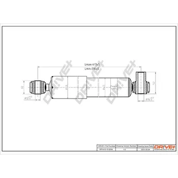 Tlumič pérování DRIVE+ DP1610.10.0054