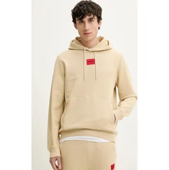 Dámská mikina Bavlněná mikina HUGO Daratschi214 50458700 béžová 08X, vel. XL
