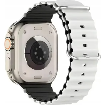 Příslušenství k chytrým hodinkám Bílý řemínek MiranaTech pro Apple Watch