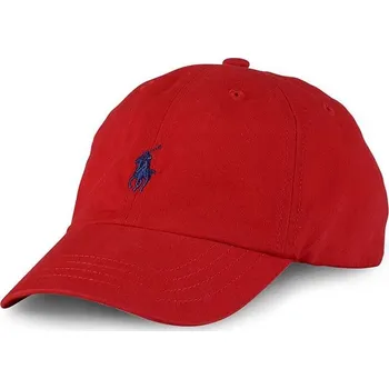 Oblečení a móda Dětská bavlněná čepice Polo Ralph Lauren 322552489003 červená 33X, vel. 53