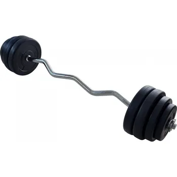 Nakládací činka EZ s cementovými kotouči - 35 kg