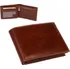Peněženka Rovicky Pánská luxusní peněženka 12,5 x 10,5 x 2,5 cm hnědá