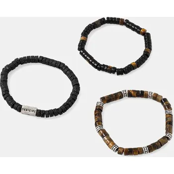 Náramek Náramky Medicine 3-pack pánské RS25.ABM900 vícebarevná MLX, vel. S/M