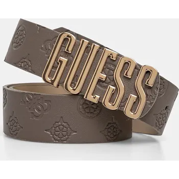 Opasek Pásek Guess GERTY dámský, béžová barva, BW9196 P5135 BW9196.P5135 80X, vel. S