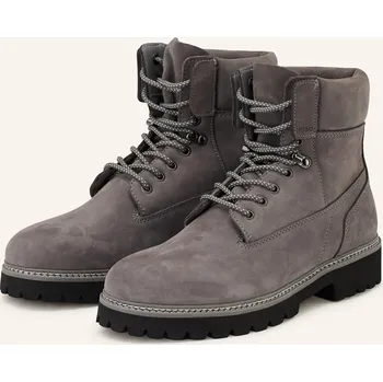 Pánská obuv Hugo Pánské Šněrovací Boty Draven, šedá, 40