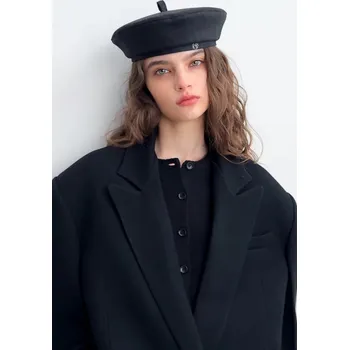 Čepice Baret s příměsí vlny Ruslan Baginskiy BRT033.WP.PLS.PT černá 99X, vel. S